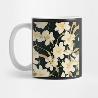 Beautiful Stylized Yellow-White Flowers, for all those who love nature #191 Mug